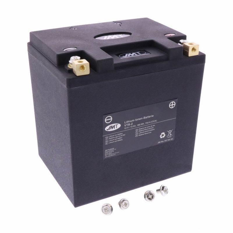 VTB-2 V-twin JMT Lithium Ion Battery (Replaces YB30L-B)