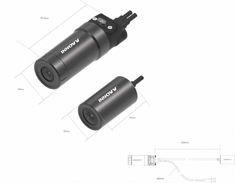 Innovv K6 Dual Lens Motorcycle Camera