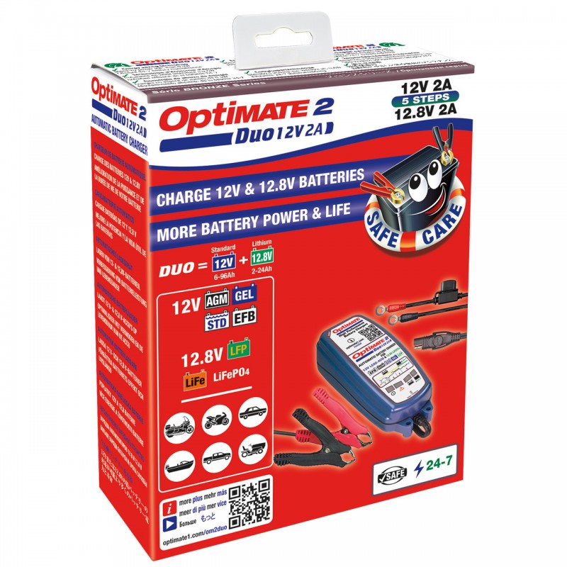 Optimate 2 Duo Smart charger-maintainer