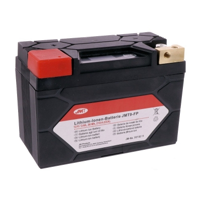 jmt9-fp jmt lithium ion motorcycle battery with digital charge indicator